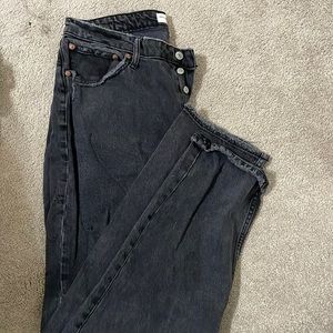 The dad high rise jeans curve love